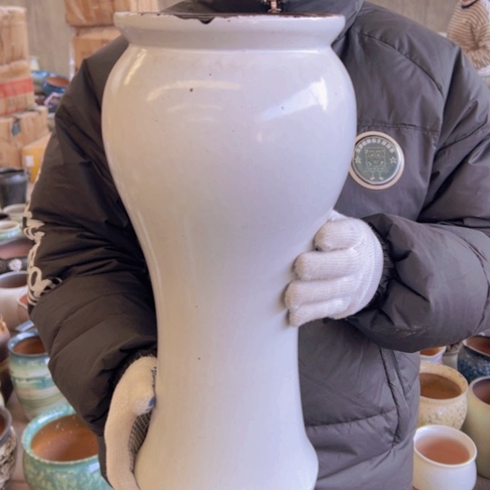 紫砂花盆高43口18————