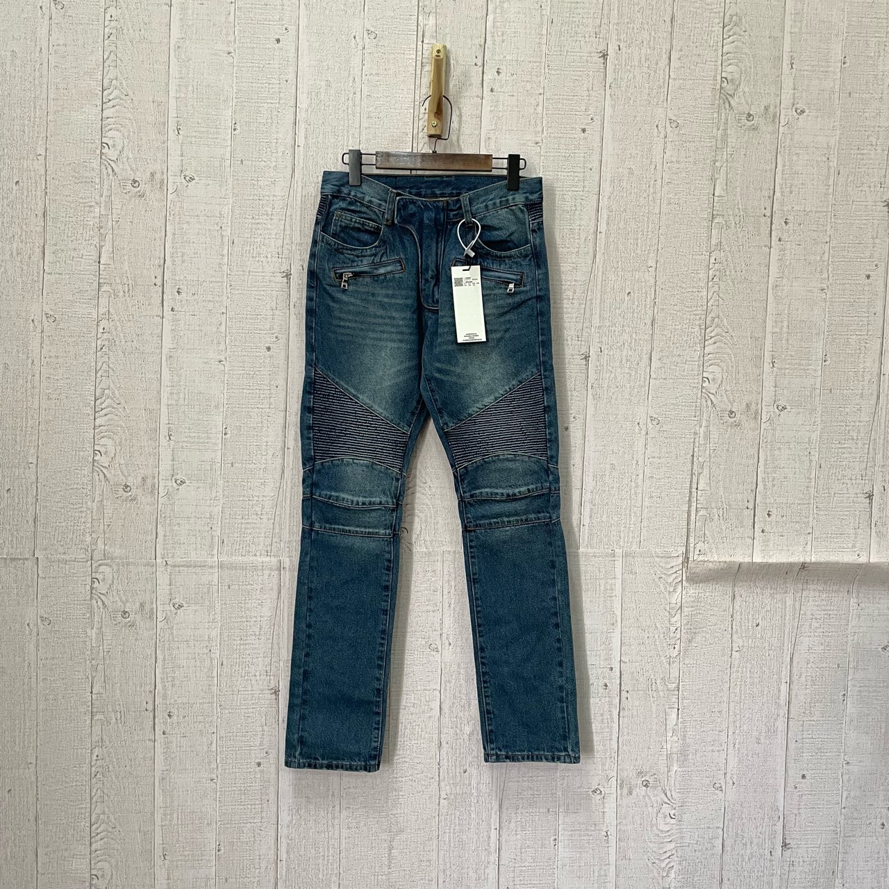 99新 BALMAIN/巴尔曼 （cc）水洗牛仔裤 30码bc914230