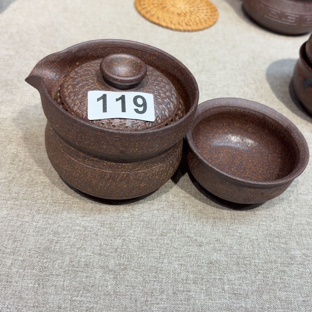 茶具粗瓷茶具素胎无釉