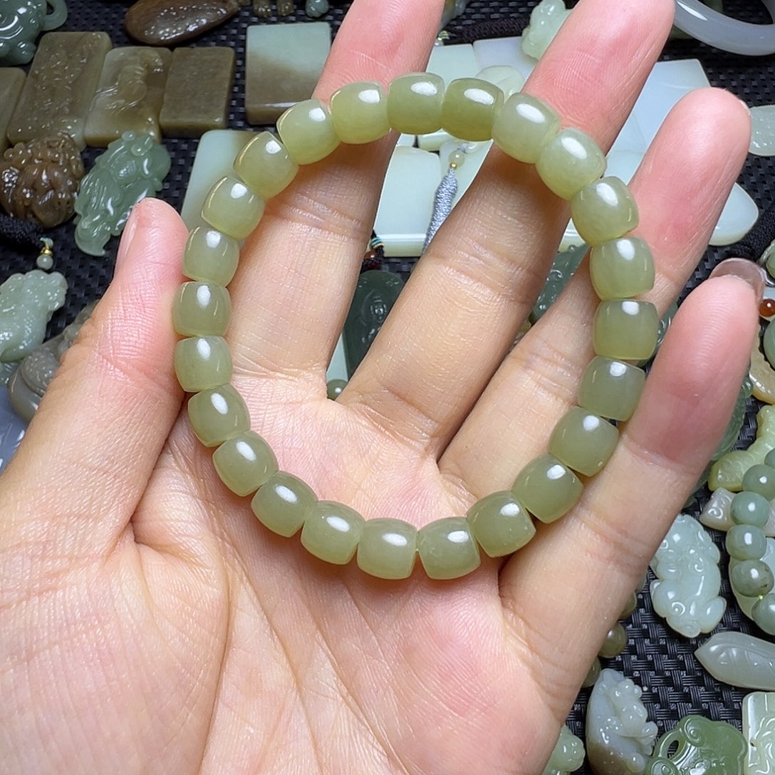 和田玉未镶嵌吊坠(不含链)