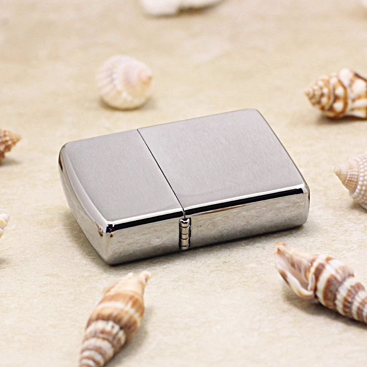 ZIPPO/之宝【直播备用】打火机官方正品正版拉丝光板凌波丽TCJ1