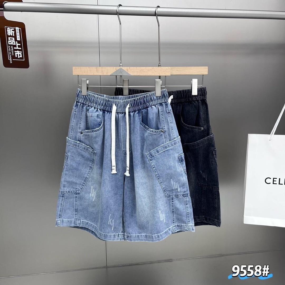 9558-工装短裤 陈陈男装 潮流休闲男女同款 DK9558 V02