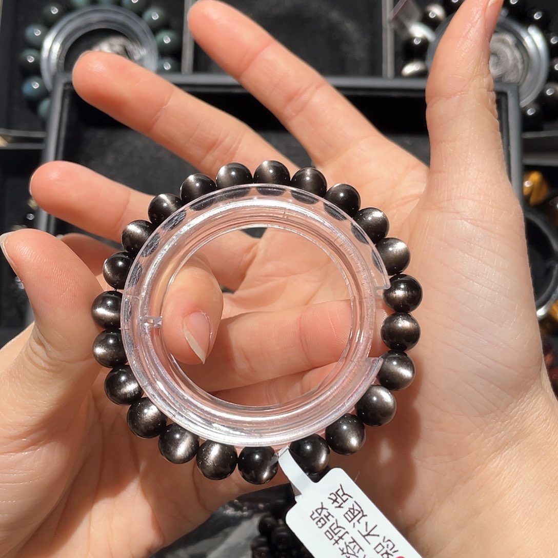 黑曜岩手链未镶嵌D****?