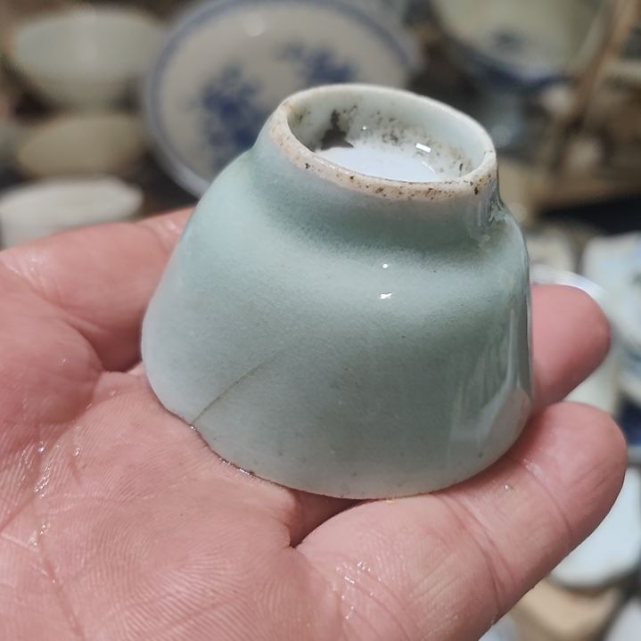 陶瓷手工茶杯摆件