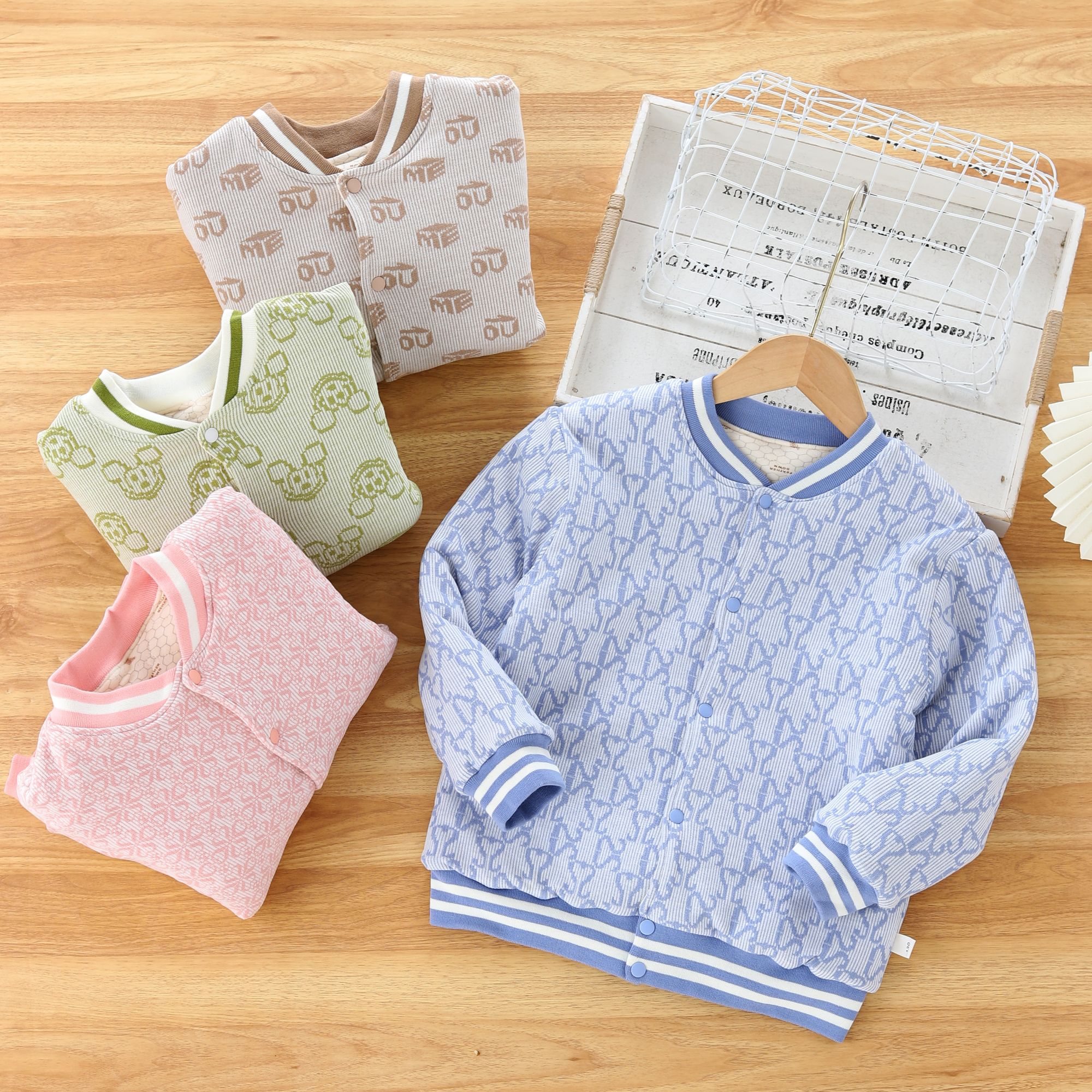 【清仓】【爱啦爱啦】三层夹棉儿童夹棉校服神器棉袄上衣内胆130-160