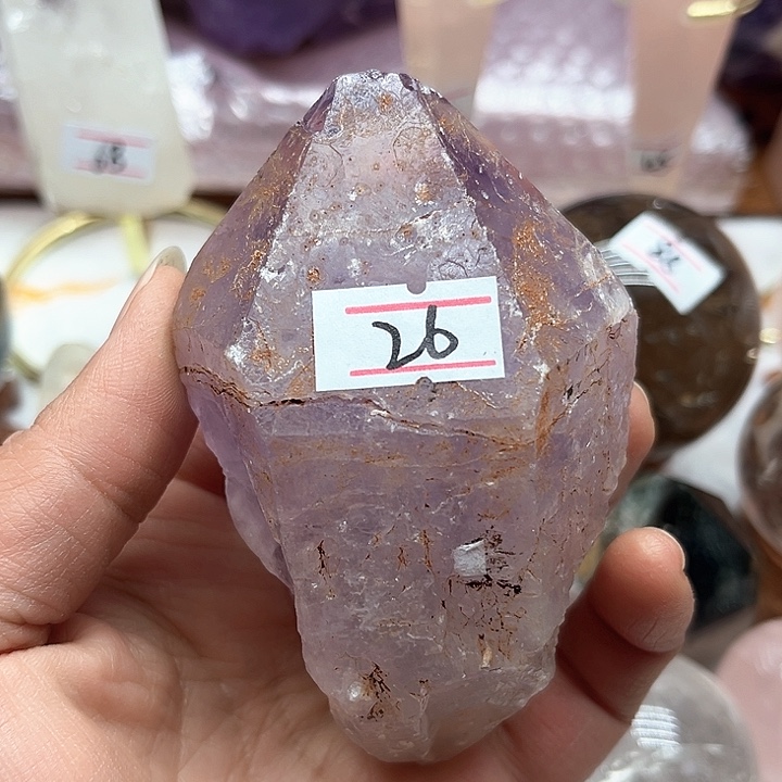 紫晶297克水晶原石未镶嵌