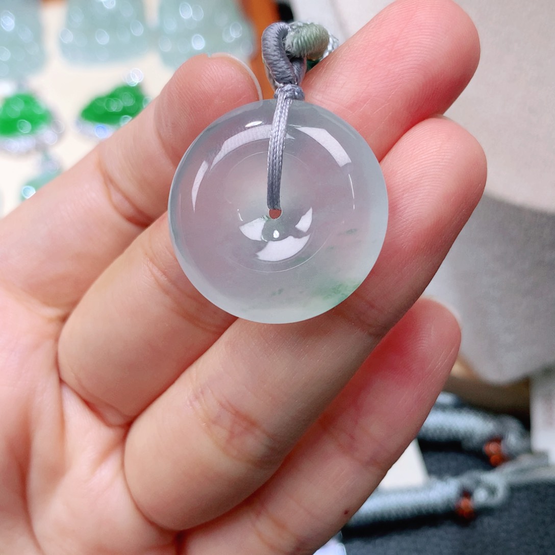 颈饰未镶嵌翡翠扣子25.6*6.3