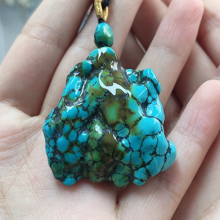 绿松石珠宝奇石未镶嵌