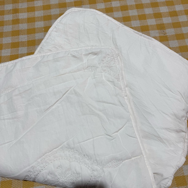 杏色加厚外贸枕套 双人尺寸约50×90发1对微瑕