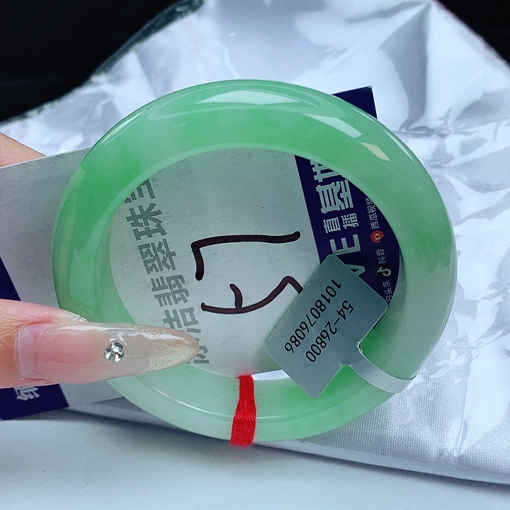 翡翠手镯未镶嵌缅甸天然a货翡翠手镯