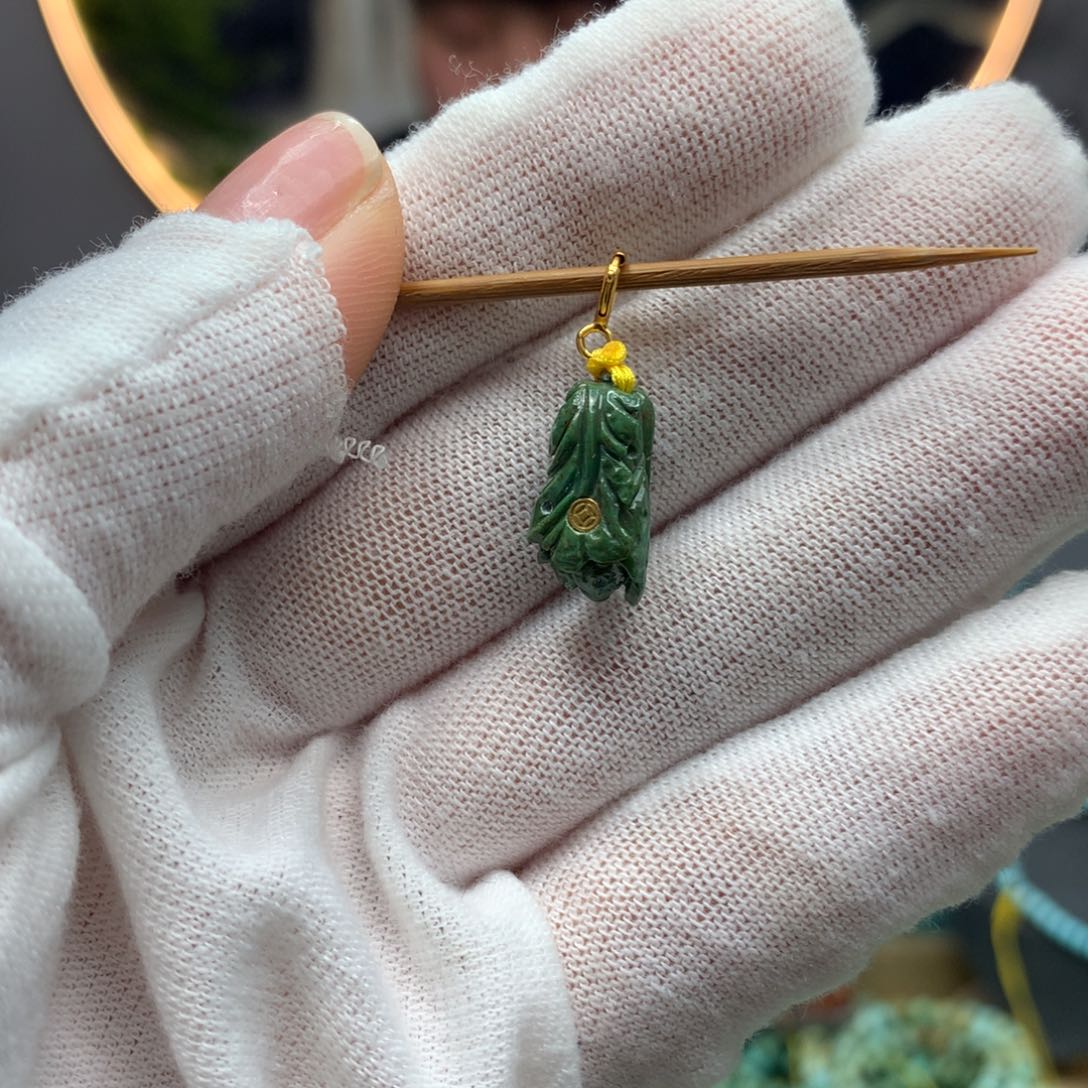 绿松石挂件未镶嵌