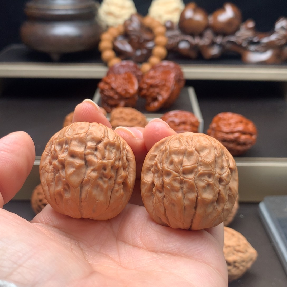 吊坠文玩核桃甲古文