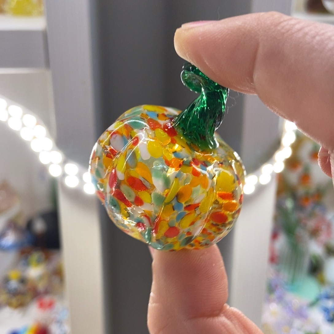 手工艺品琉璃花南瓜