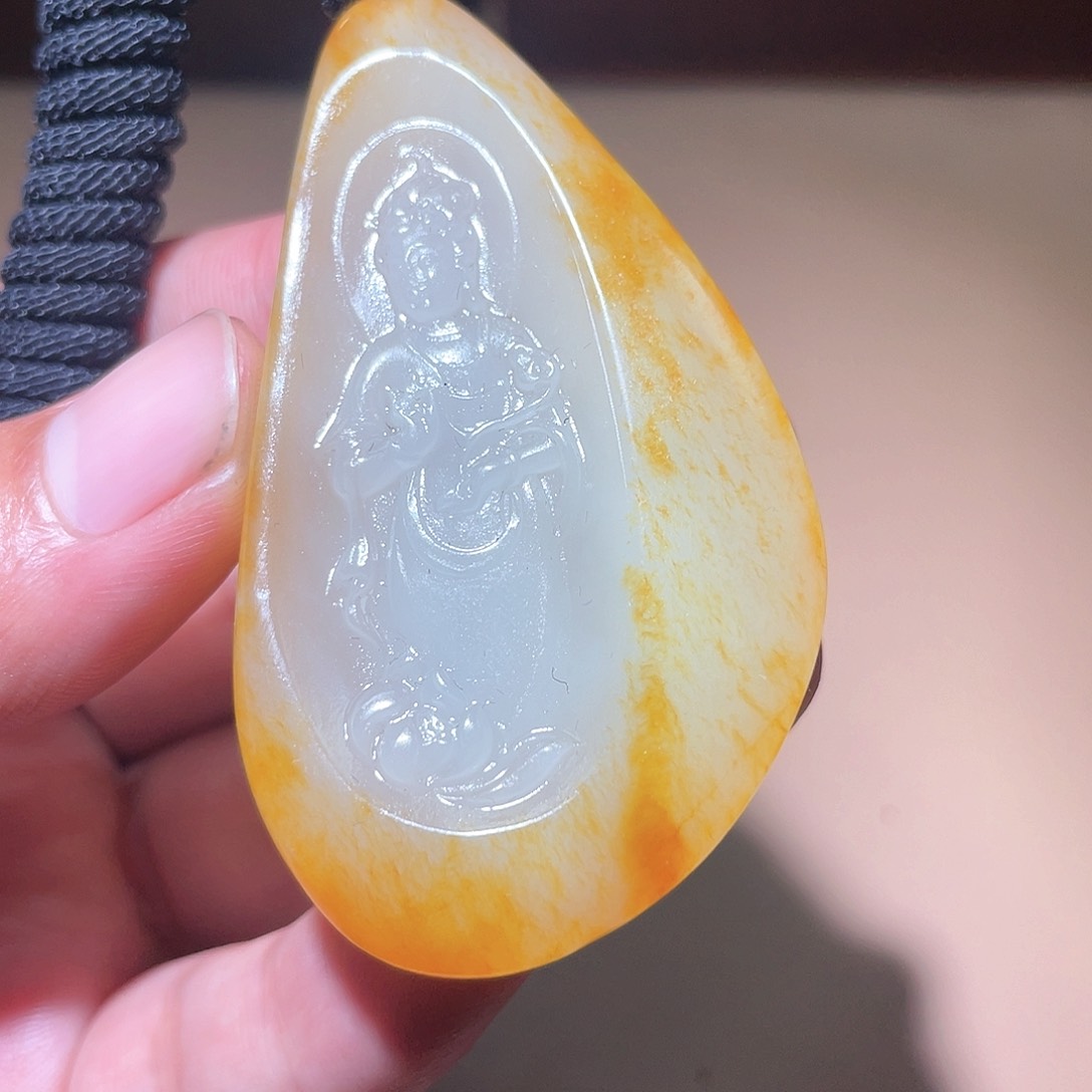 和田玉颈饰未镶嵌A7