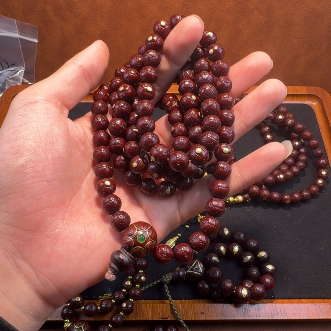 凤眼菩提吊坠镶嵌108 9+ 6