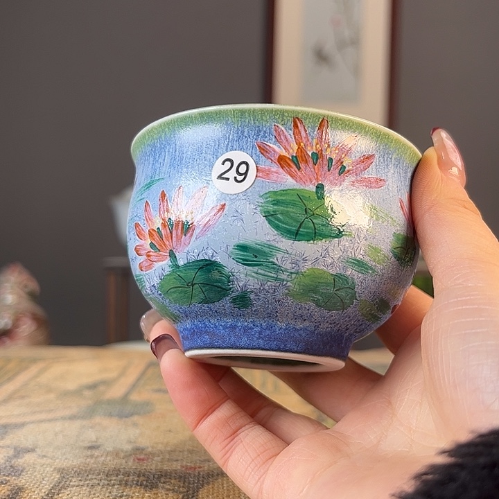 杯景德镇陶瓷茶杯多人