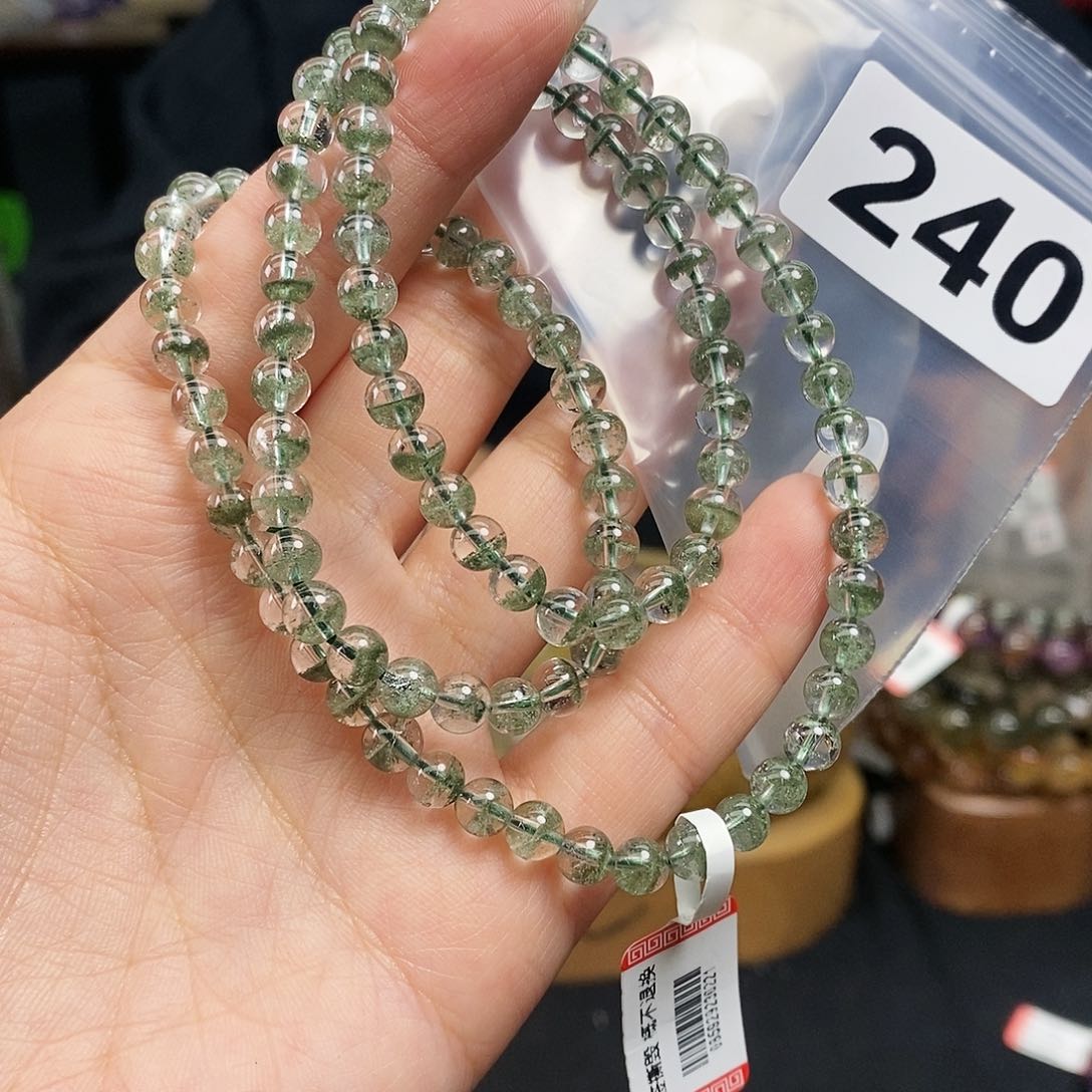 水晶手串多样性发其一240未镶嵌