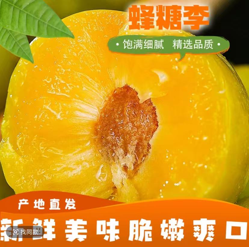 【果园直发】正宗贵州六马蜂糖李应季新鲜蜂糖李脆甜多汁水果