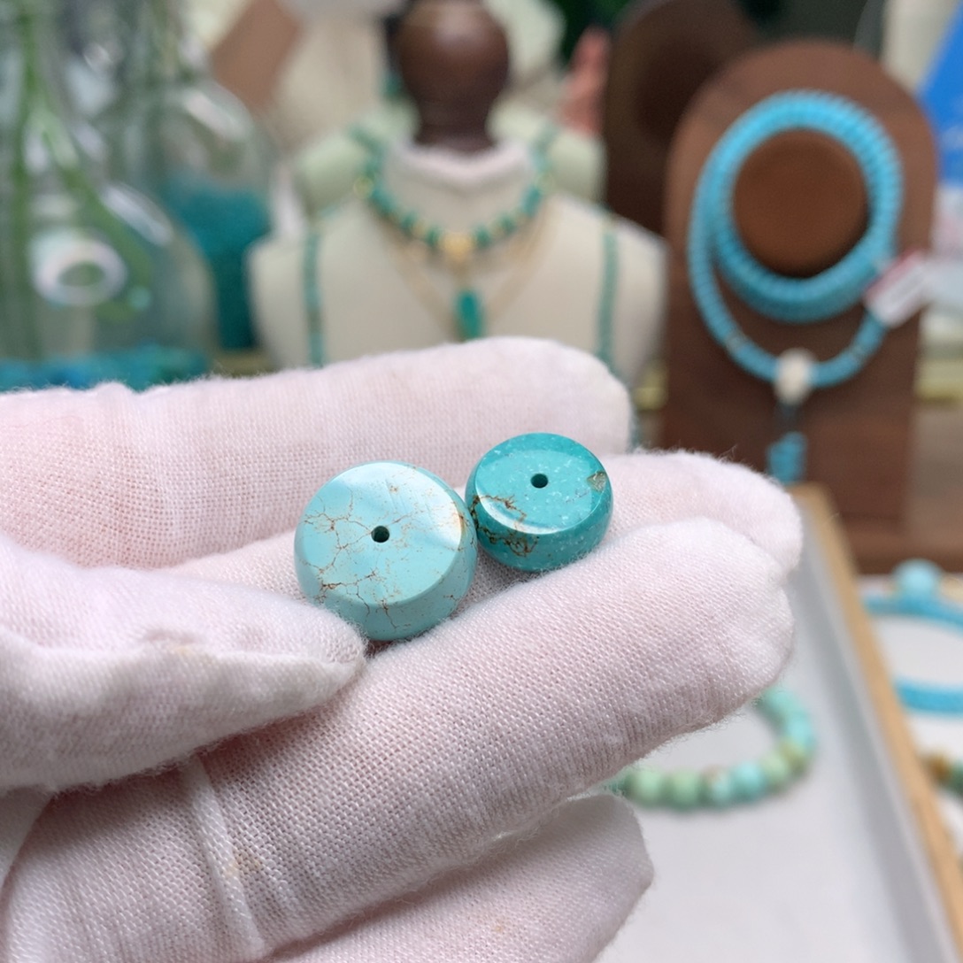 绿松石未镶嵌配饰