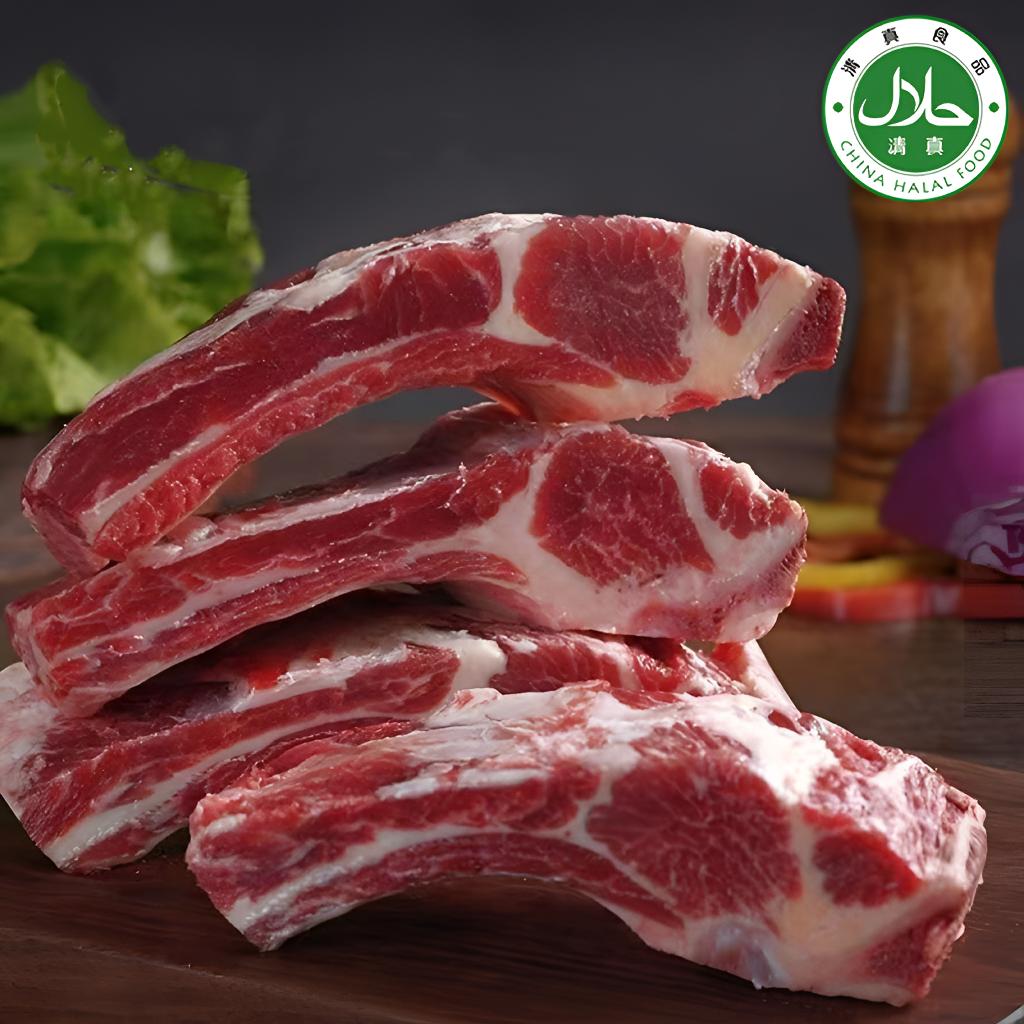 原切牛肋眼骨清真牛肋排 手把肉 5斤 精排肉不多