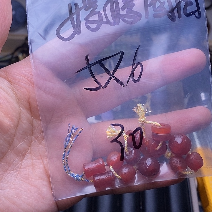 媛***圈玛瑙/玉髓合金颈饰