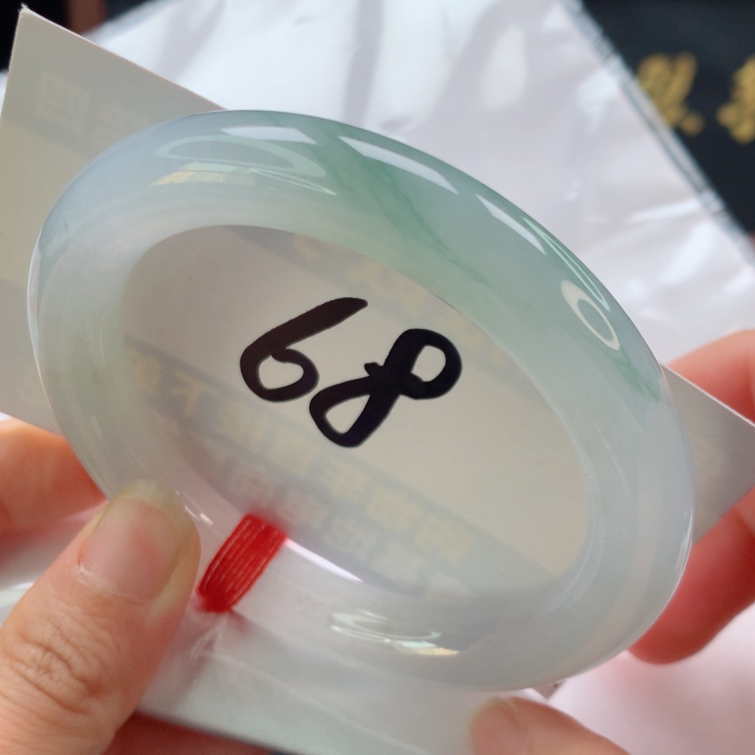 未镶嵌手镯翡翠冰胶纯