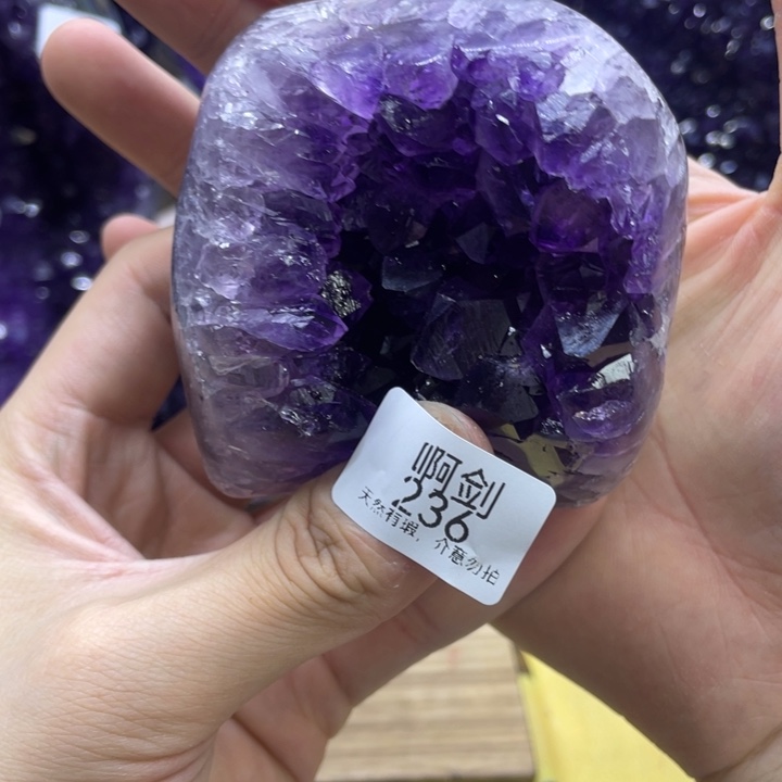 未镶嵌紫晶大型摆件（非配饰）