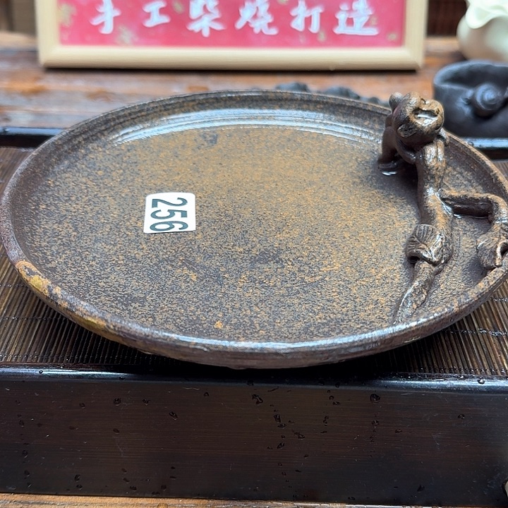 纯手工制作粗陶茶具