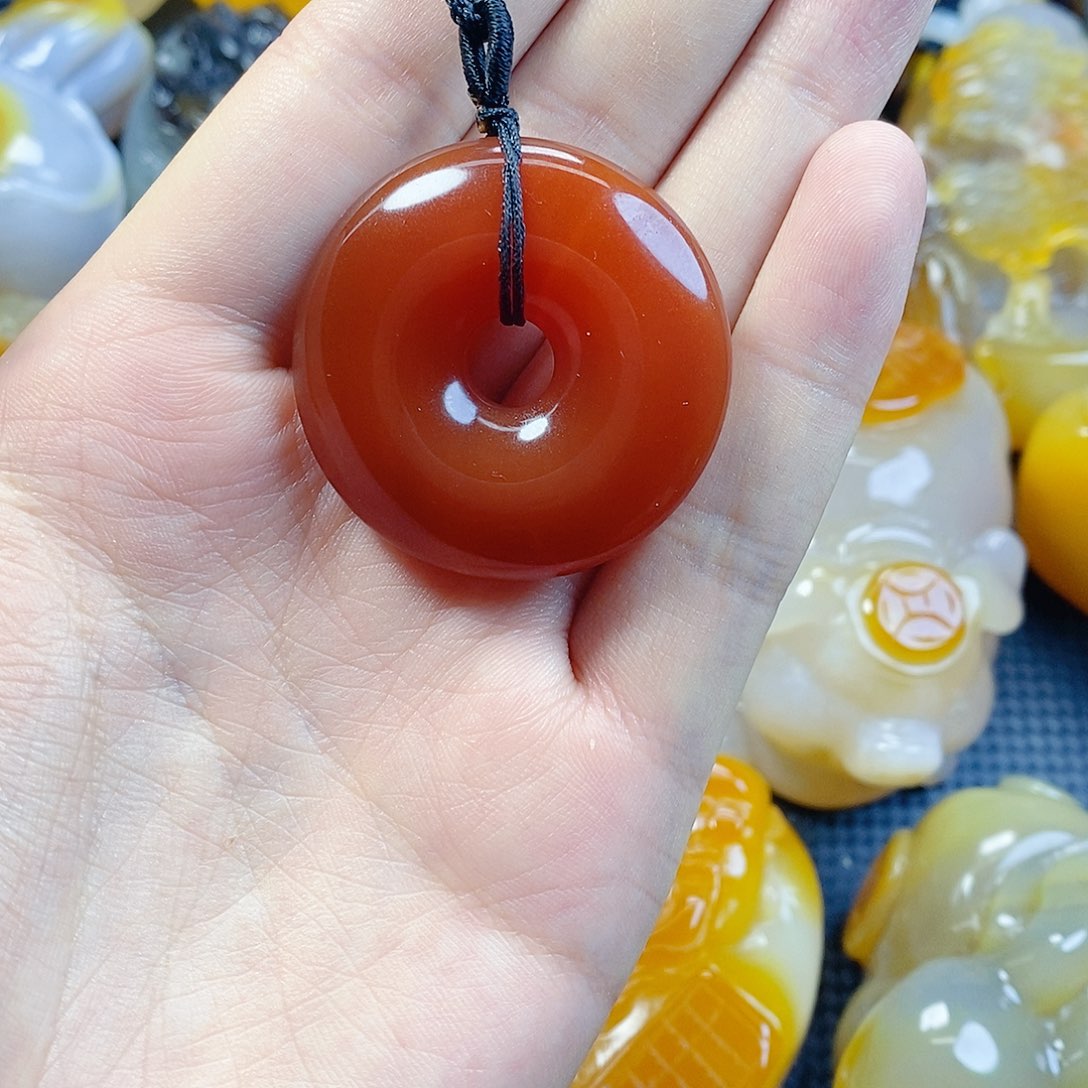 谦****玛瑙/玉髓未镶嵌珠宝奇石