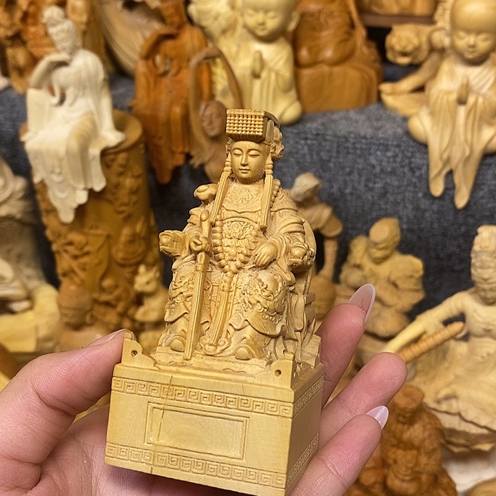 黄杨木黄杨木瑕疵妈祖