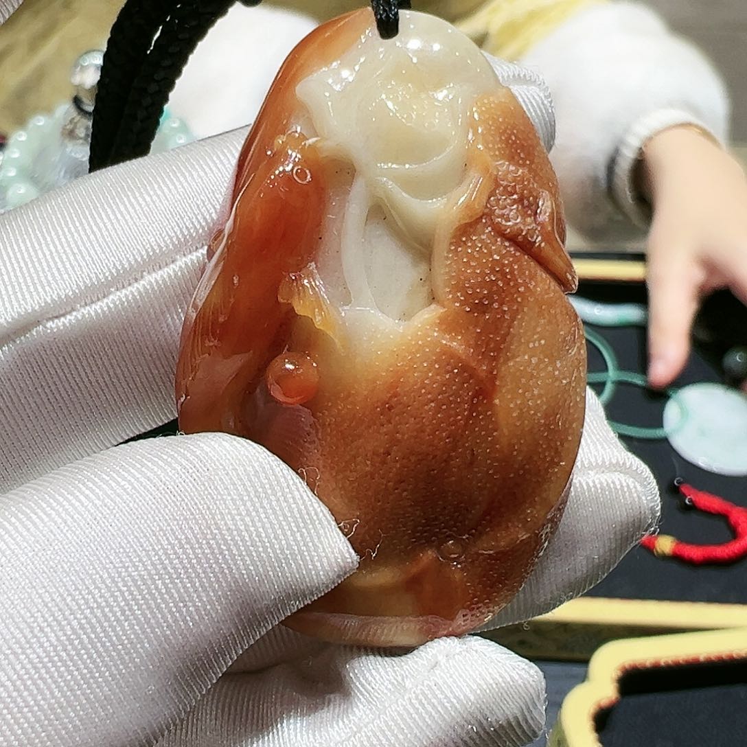 翡翠颈饰未镶嵌挂件