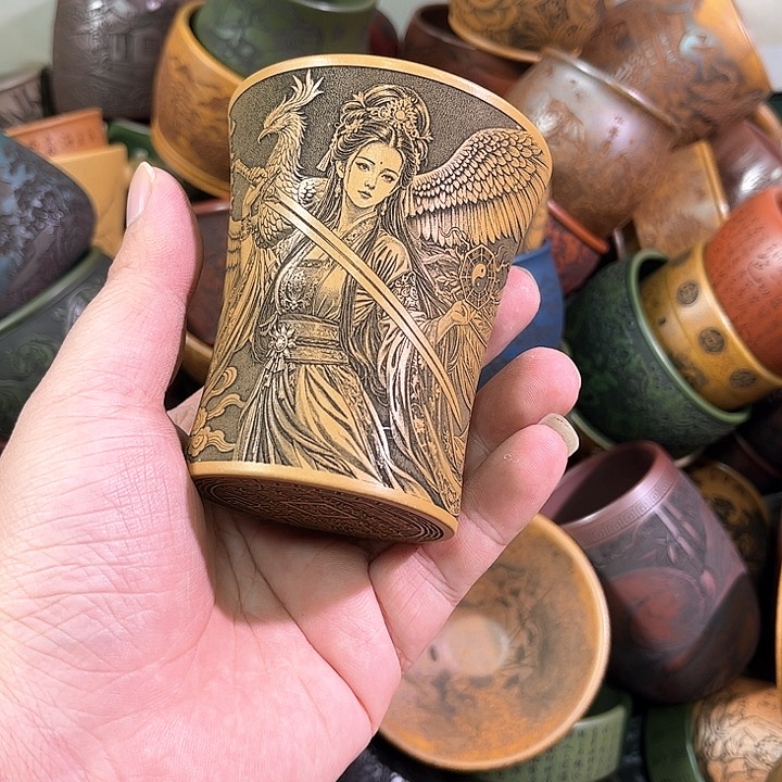 茶杯紫砂全手工紫砂主人杯