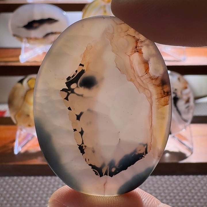 玛瑙/玉髓合金颈饰