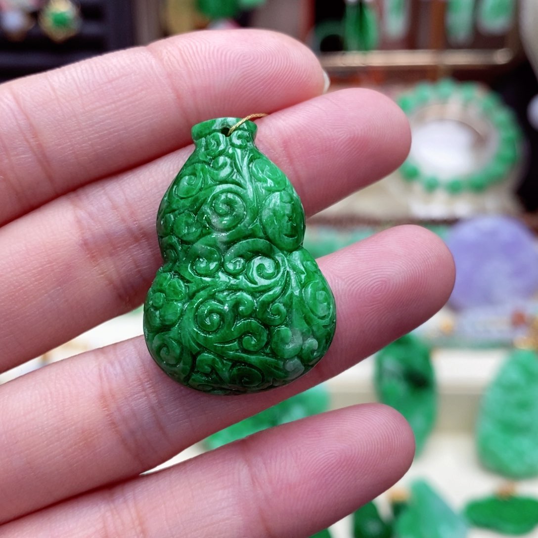 颈饰未镶嵌翡翠翡翠吊坠