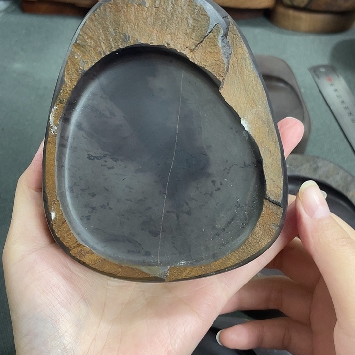 广东肇庆原石端砚