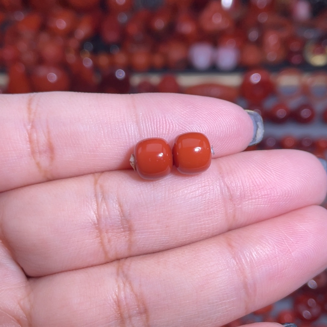 向***葵南红玛瑙未镶嵌老型