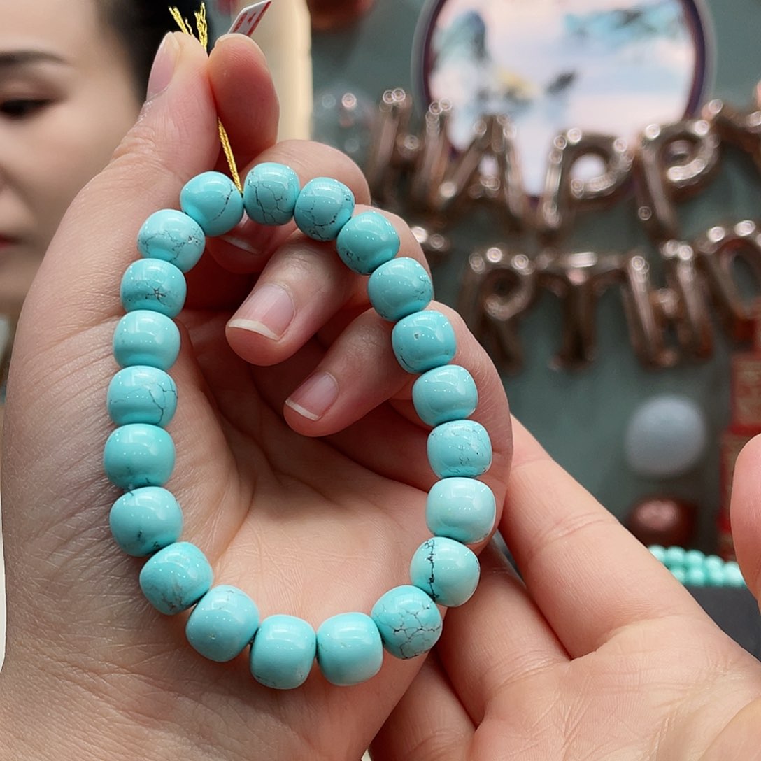 绿松石手串未镶嵌