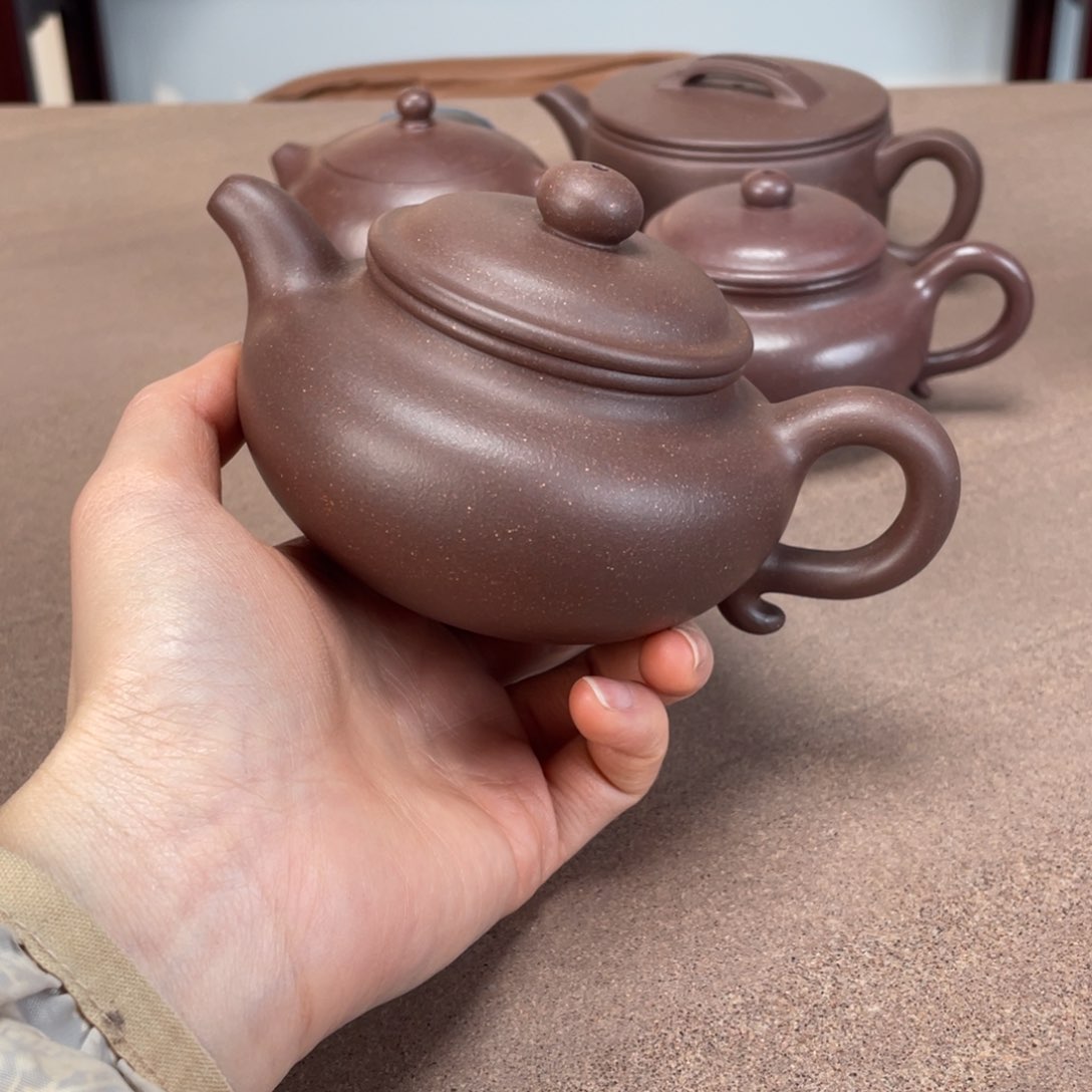 底槽青茶壶仿古220毫升