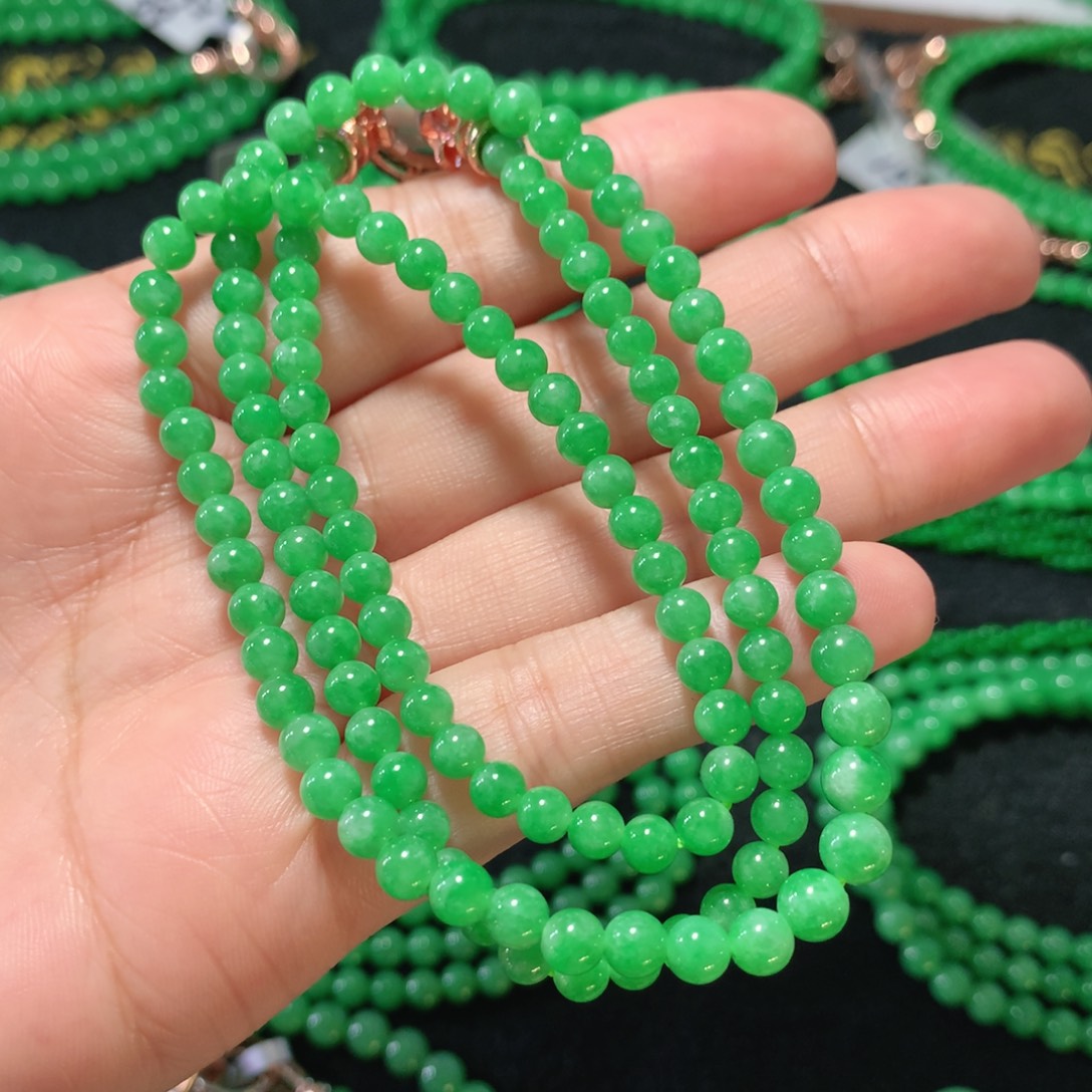 翡翠未镶嵌颈饰缅甸翡翠