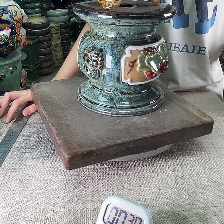 海***8泳坤堂石湾花盆陶瓷