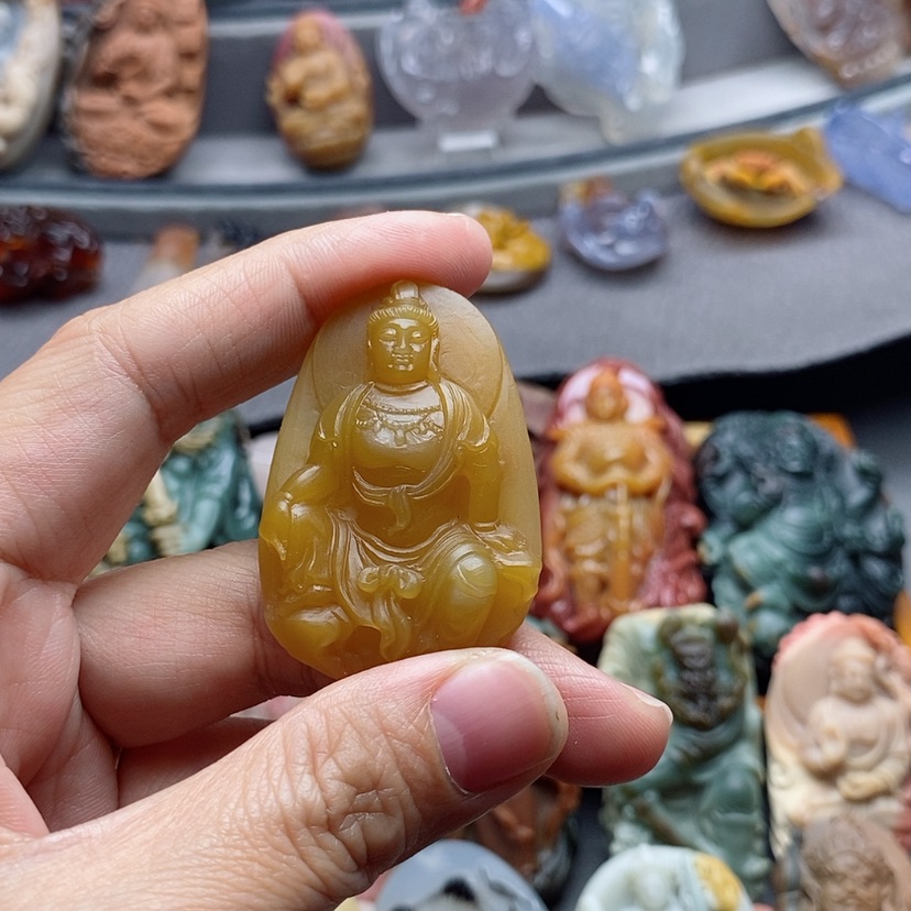 【闪购商品】未镶嵌吊坠定制石英质玉