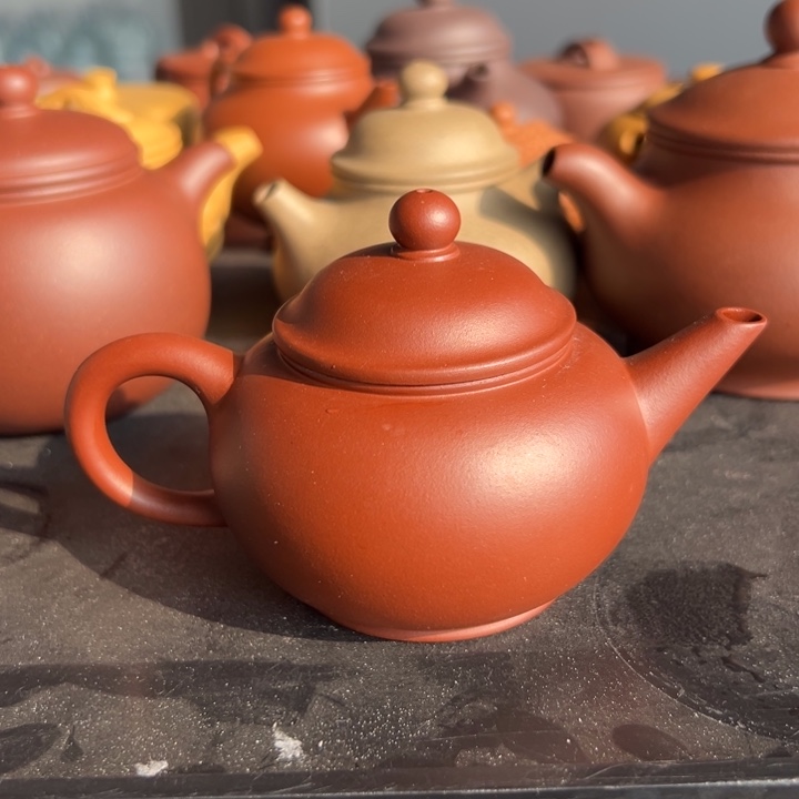 紫砂茶案红皮龙水平150cc 