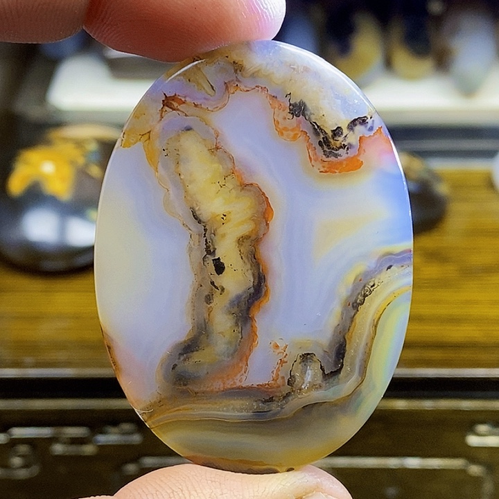 未镶嵌颈饰玛瑙/玉髓