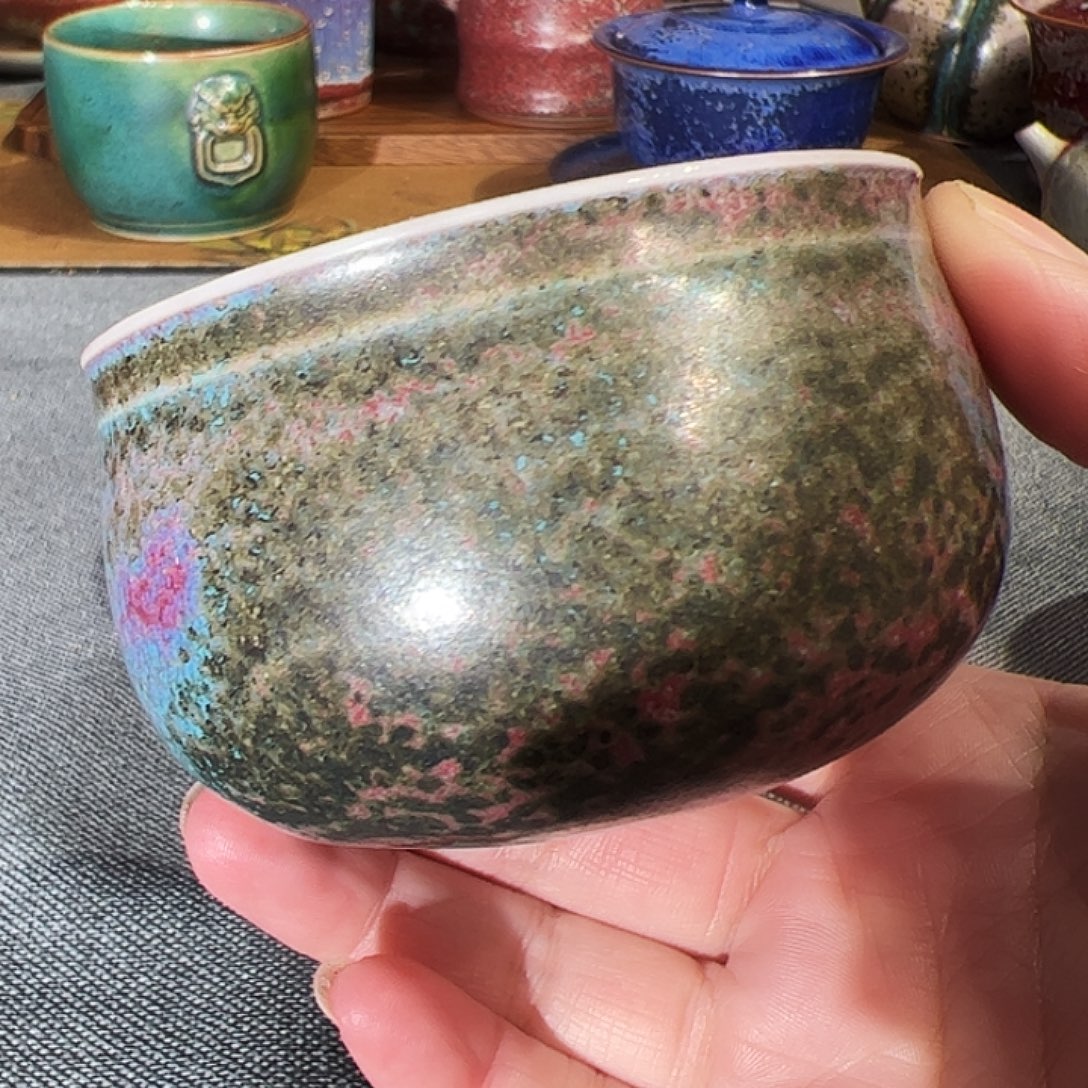 陶杯子钧瓷艺术作品01