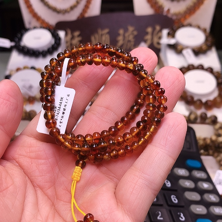 琥珀未镶嵌裸石5+598