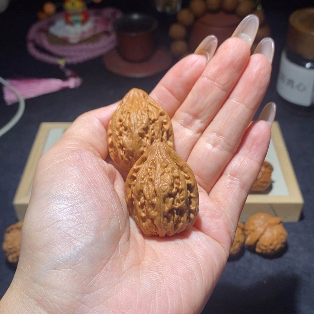 吊坠文玩核桃瓷瓶鸭嘴31