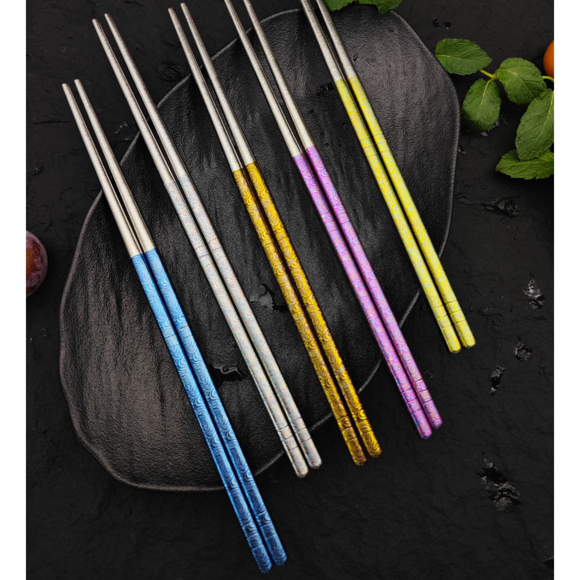 （新钛筷钛勺专属）有心纯钛筷男女士养生健康高档高颜值纯钛送礼