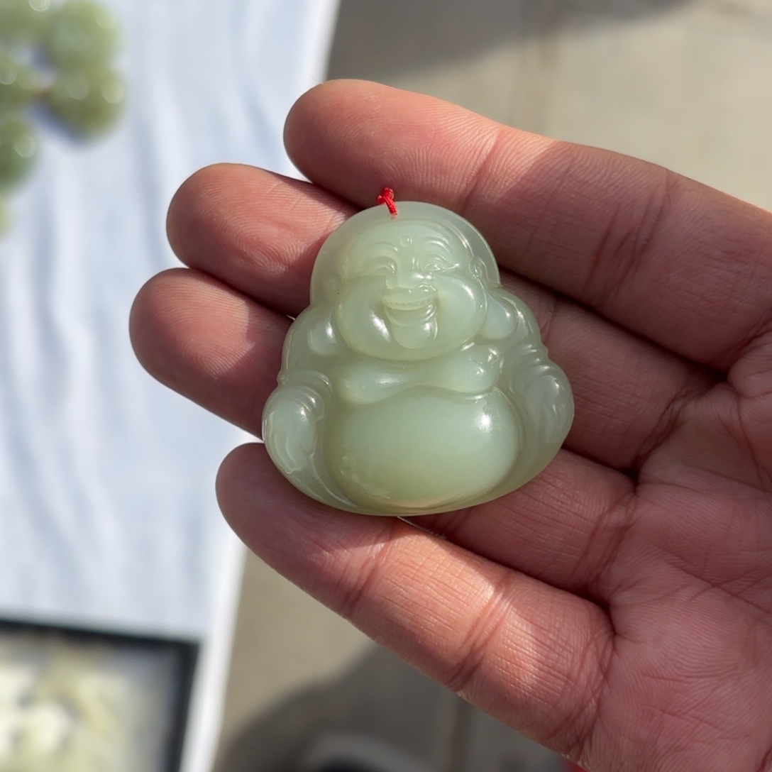 和田玉佛公40尺寸定制不退换未镶嵌