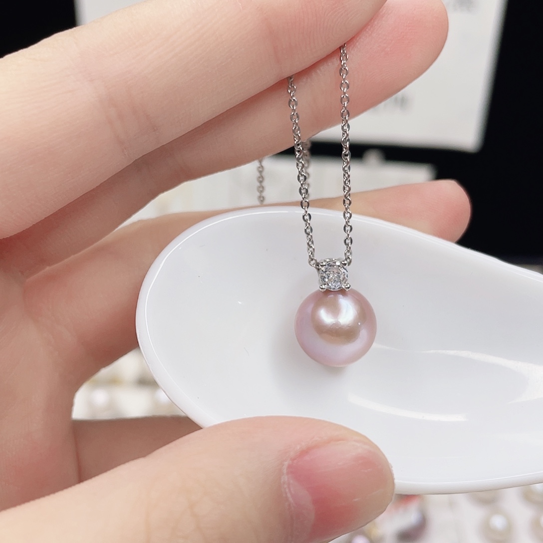合金吊坠(赠链)淡水珍珠