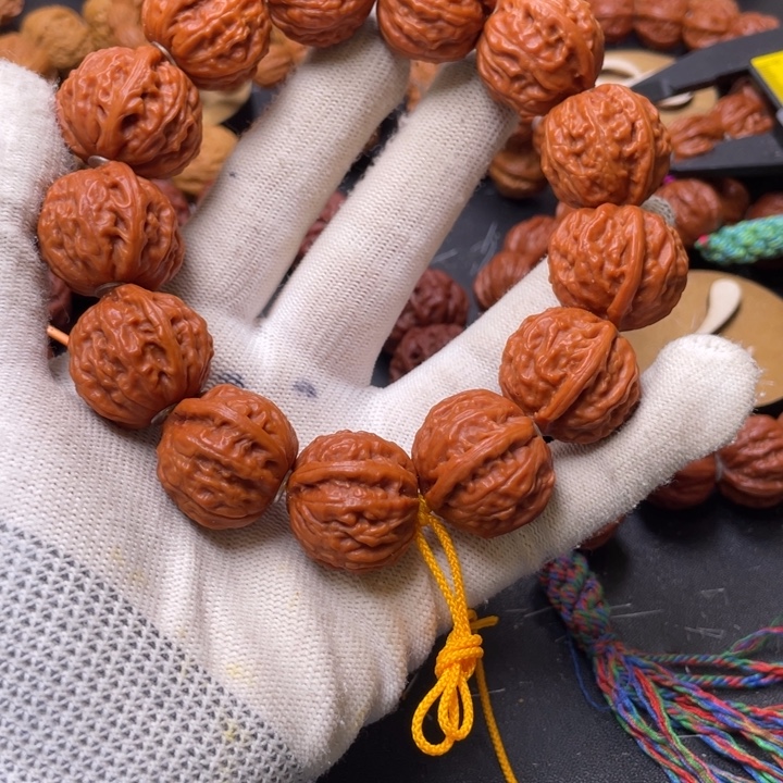 异***尘手串文玩核桃粗筋一道筋